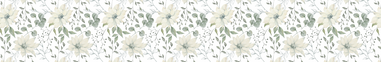 Snowleaf Table Runner