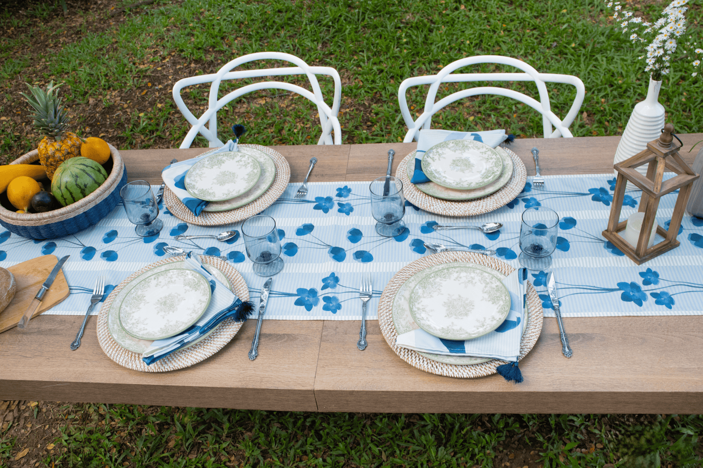 Azulene Table Runner