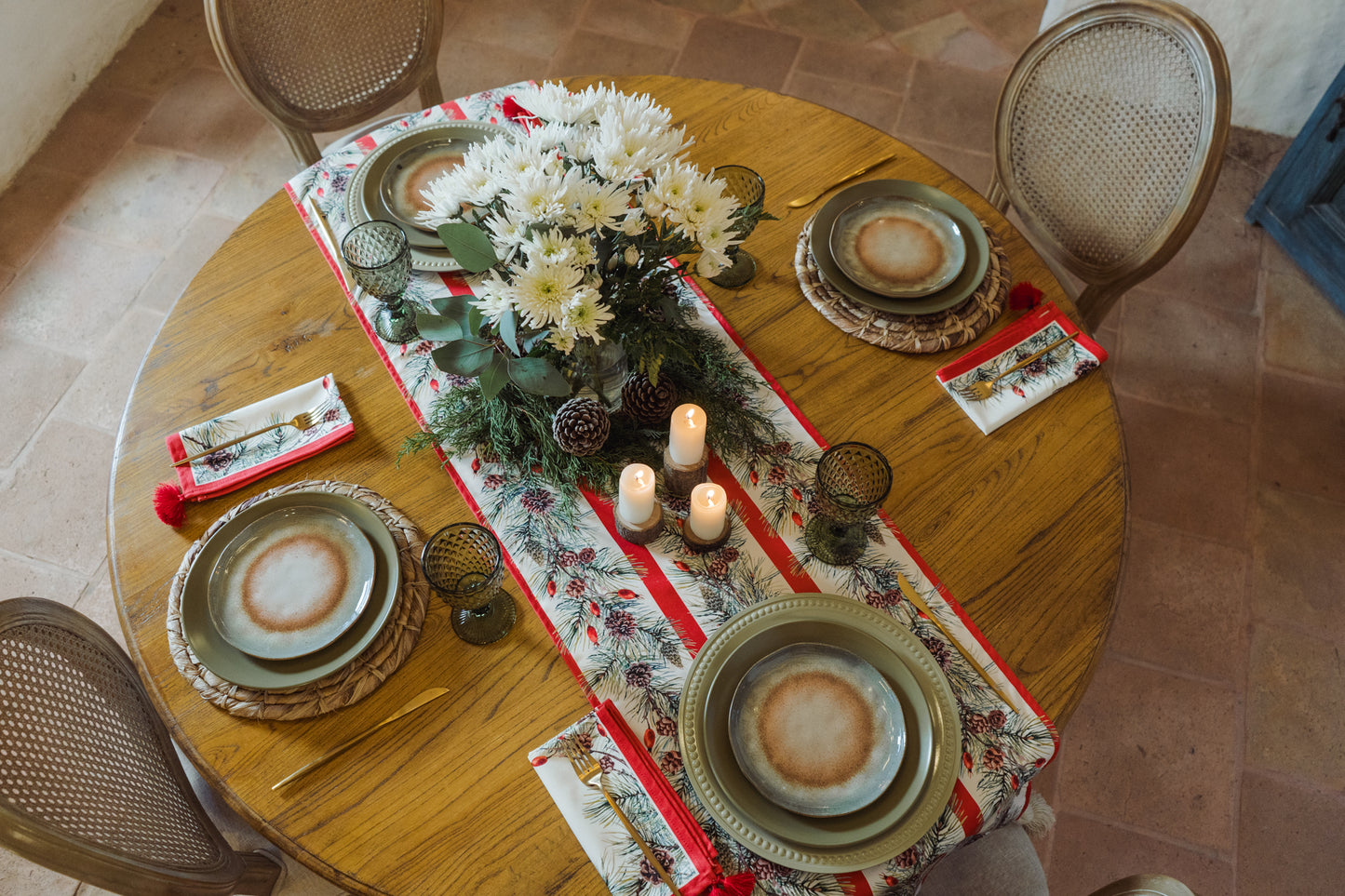 Rosso Table Runner