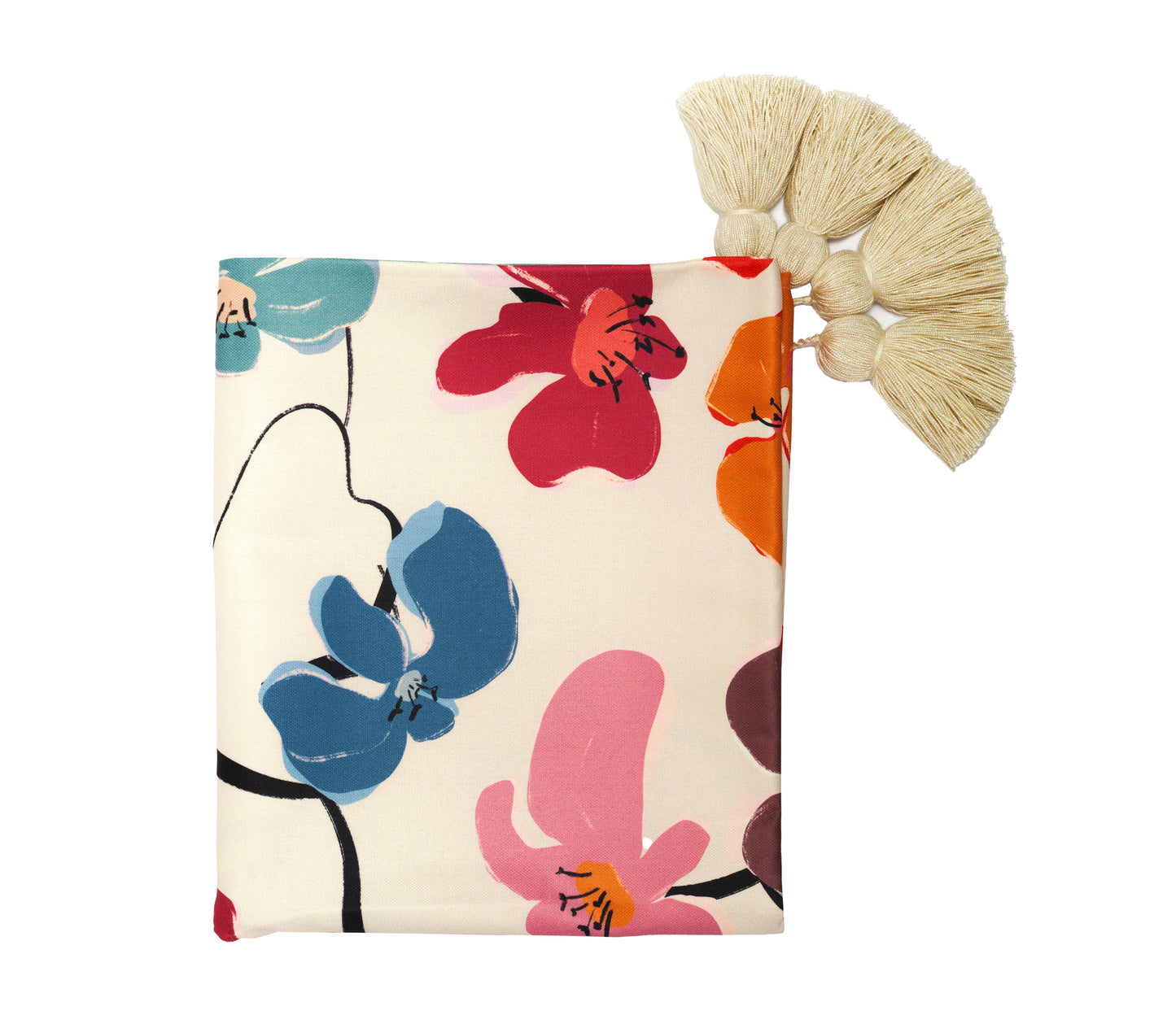 Retro Flowers Tablecloth