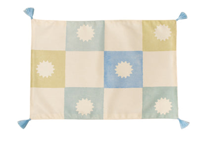 Grid Blue Placemats