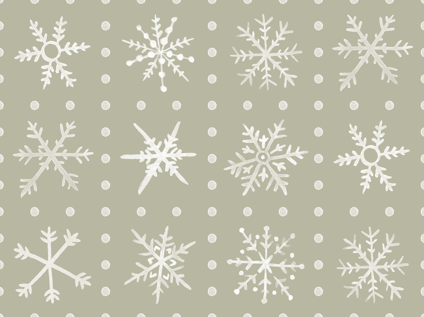 Snowflakes Placemats