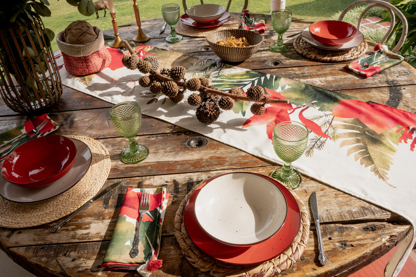 Evergreen Table Runner