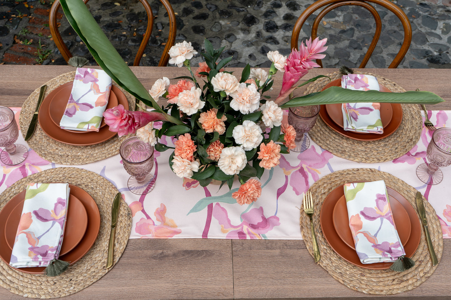 Orchid Table Runner