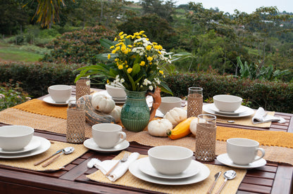 Mustard Fique Table Runner