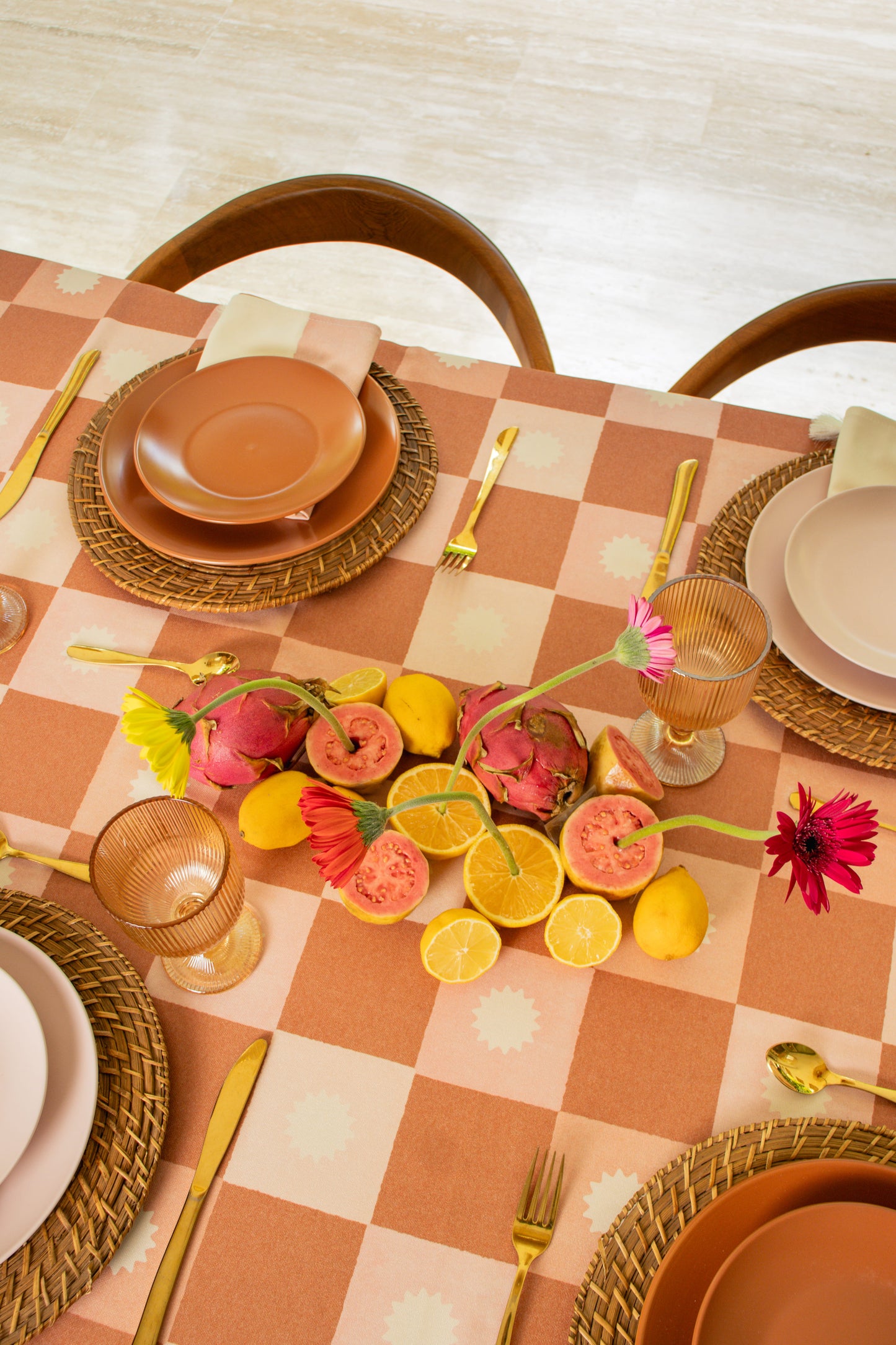 Grid Tablecloth