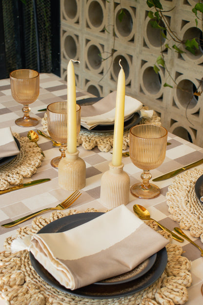 Duo Beige Napkins