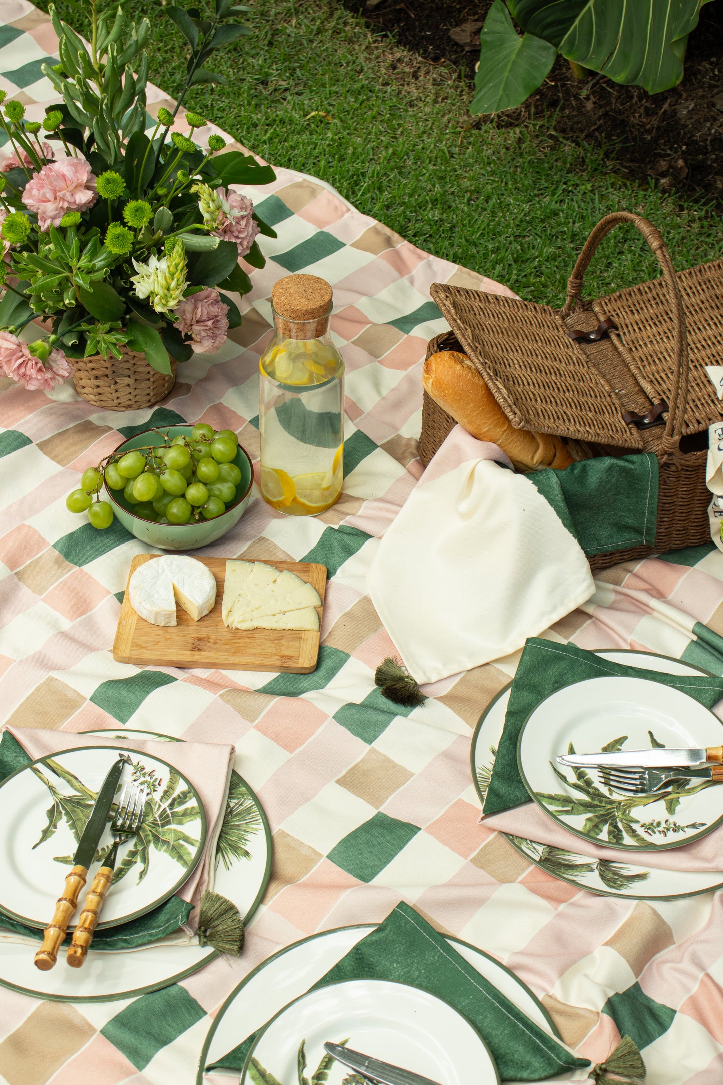 Brick Tablecloth