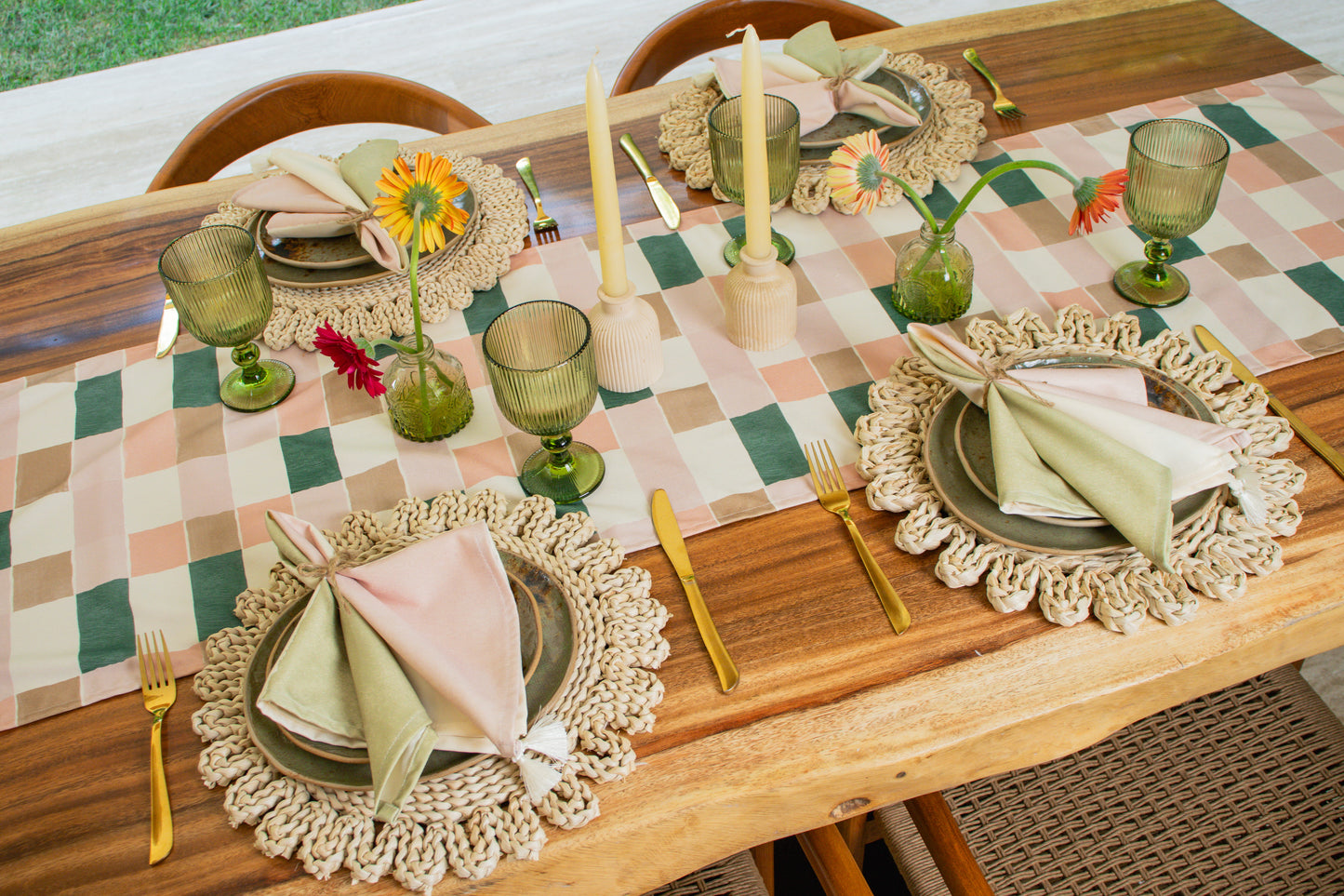 Brick Table Runner