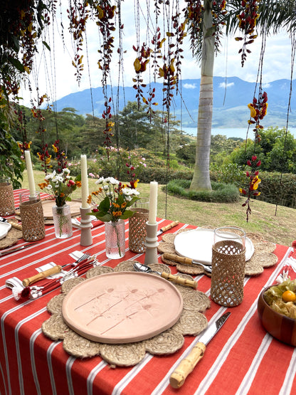 Terracotta Tablecloth