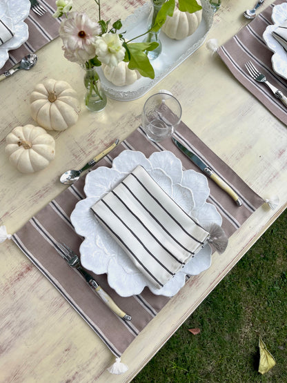 Taupe Placemats