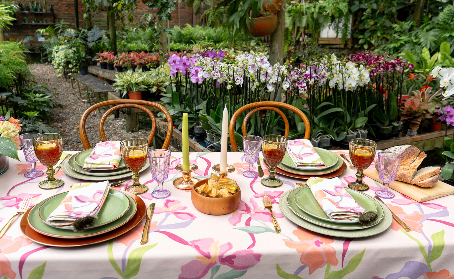 Orchid Tablecloth