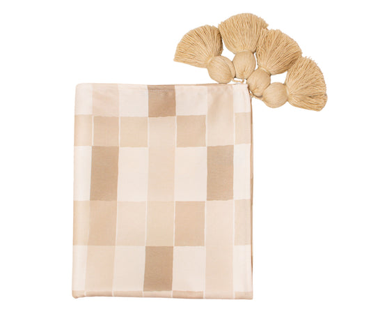 Brick Beige Table Runner