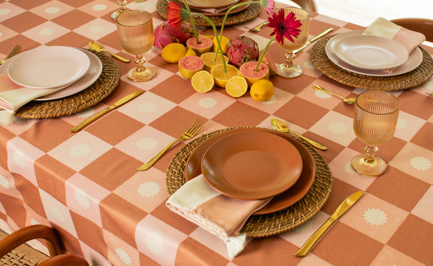 Grid Tablecloth