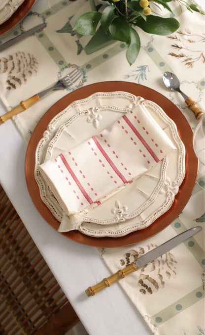 Red Line Napkins