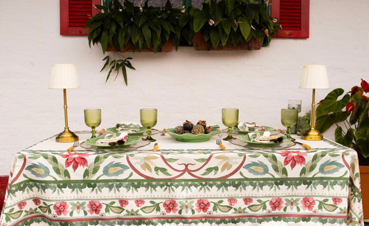 Holiday Garden Tablecloth