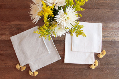 Linen - Yellow Napkins