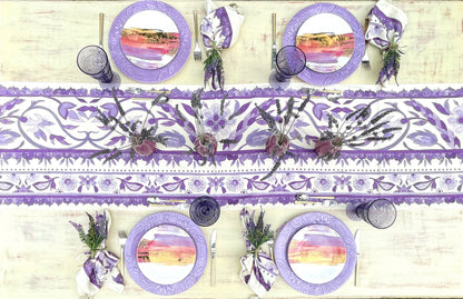 Very Peri Table Runner