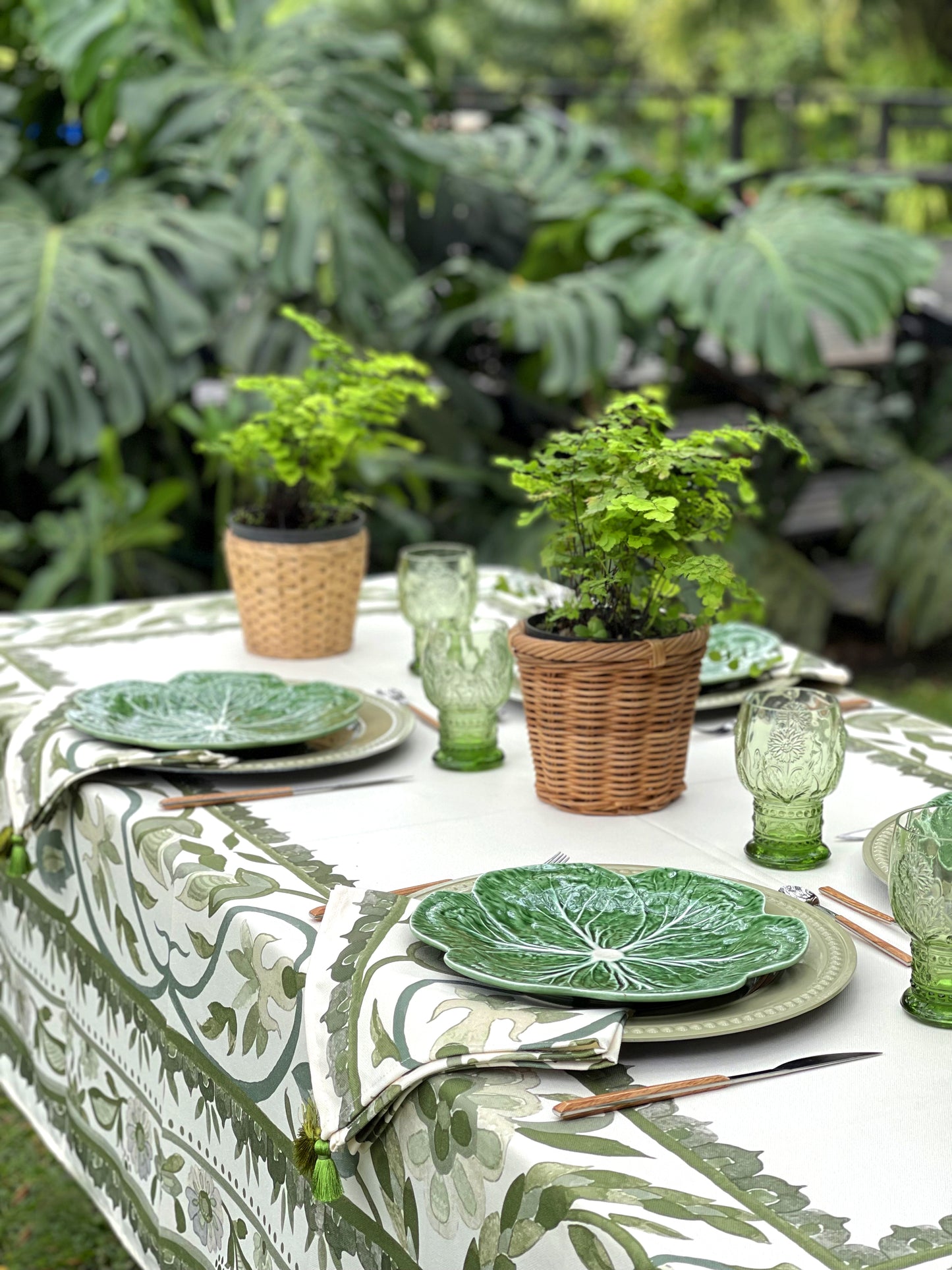 Jade Tablecloth