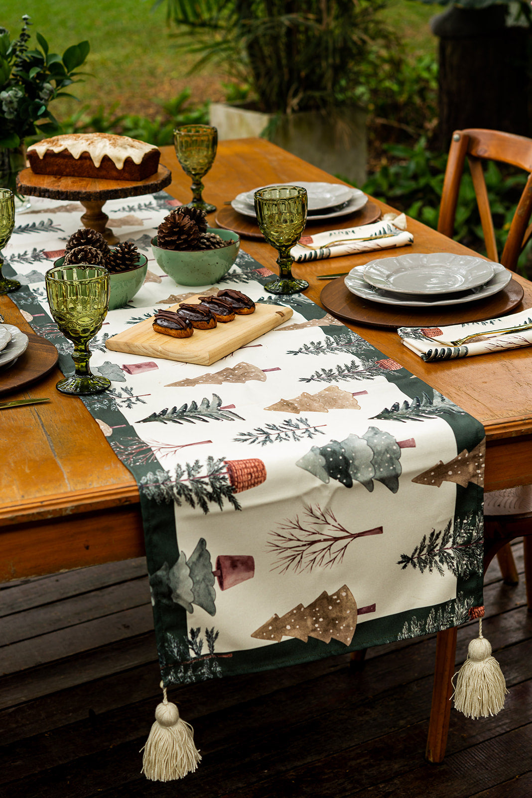 Winter Table Runner