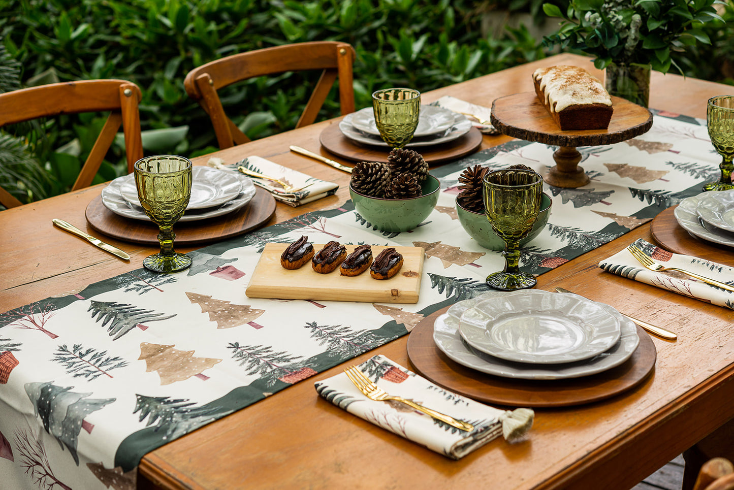 Winter Table Runner