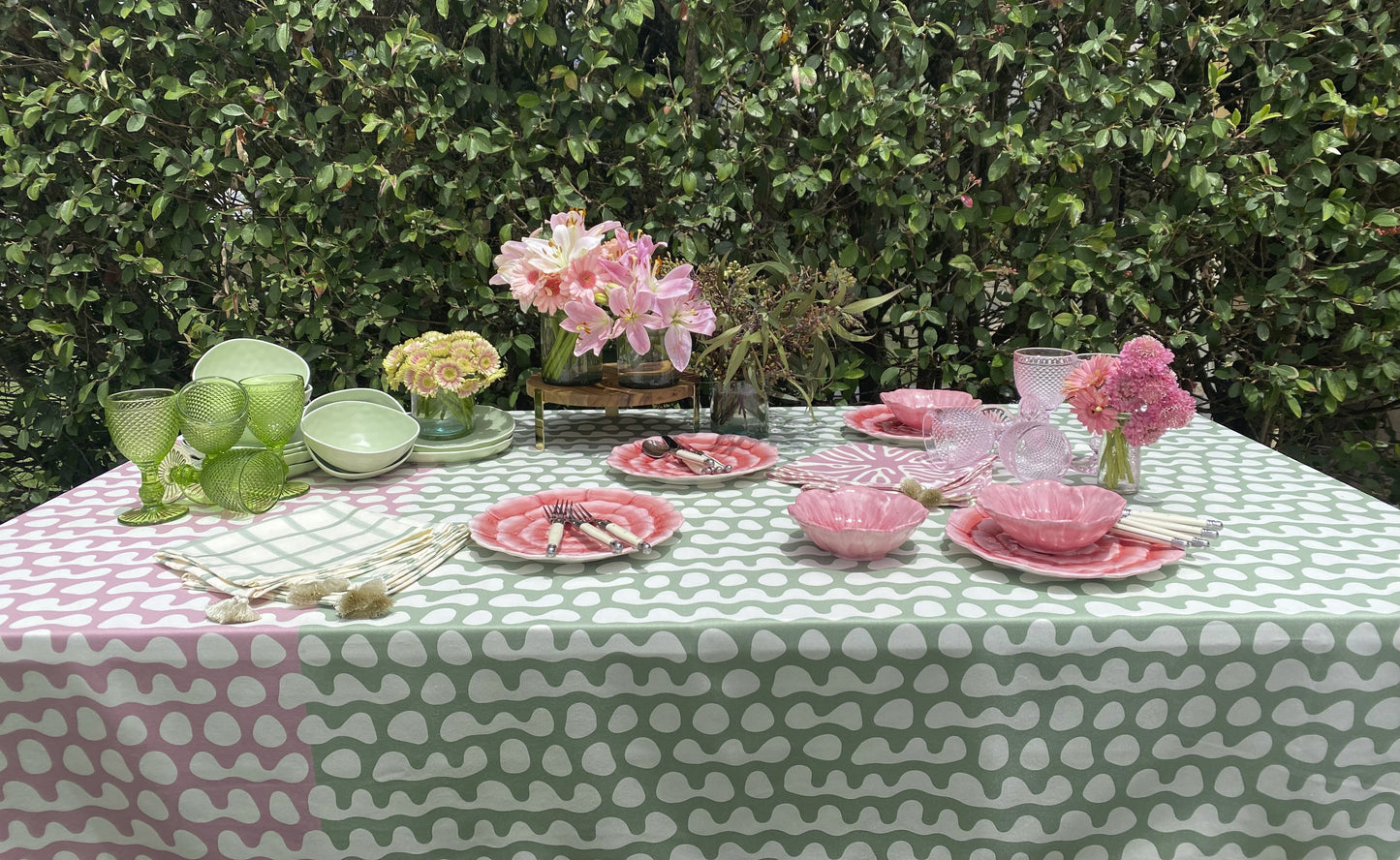 Mint Tablecloth