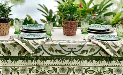 Jade Tablecloth