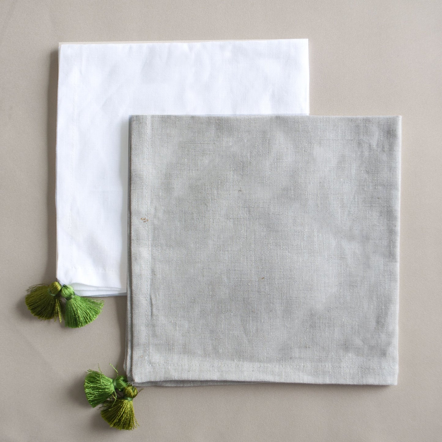 Linen - Green Napkins