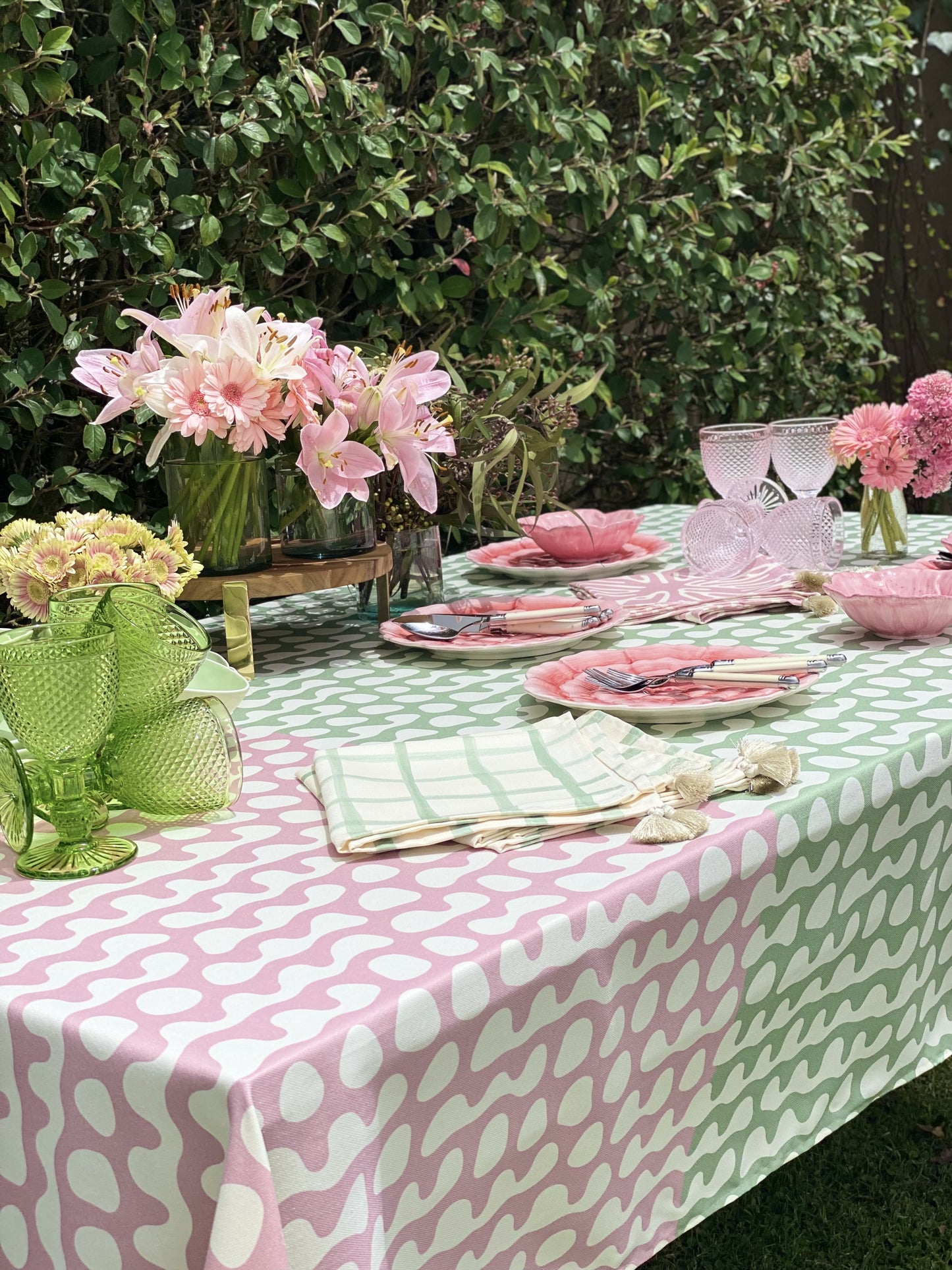 Mint Tablecloth