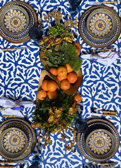 Navy Tablecloth