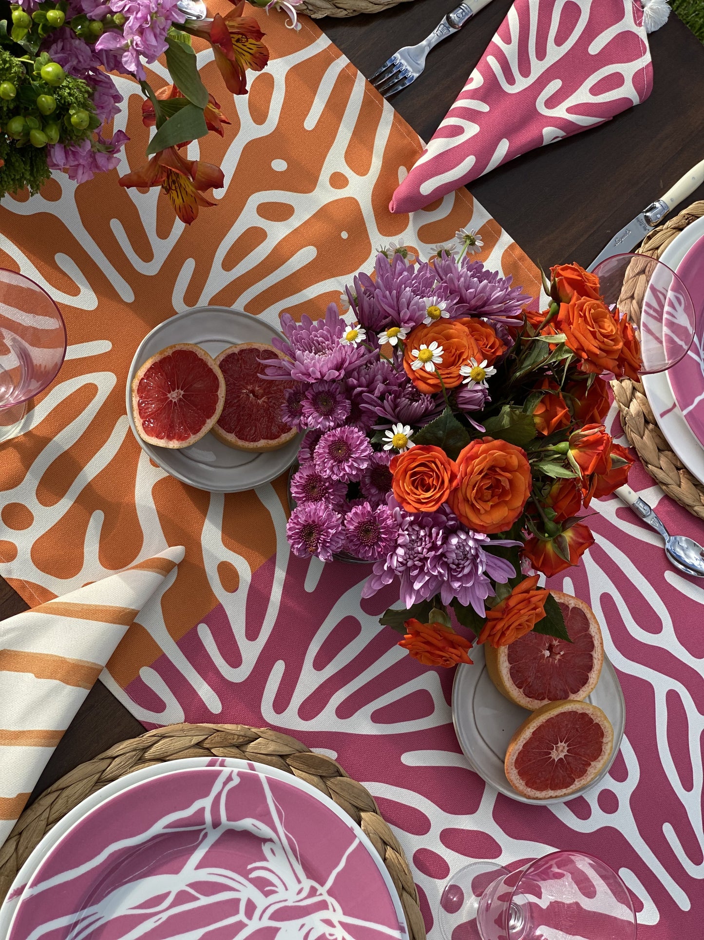 Blush Table Runner