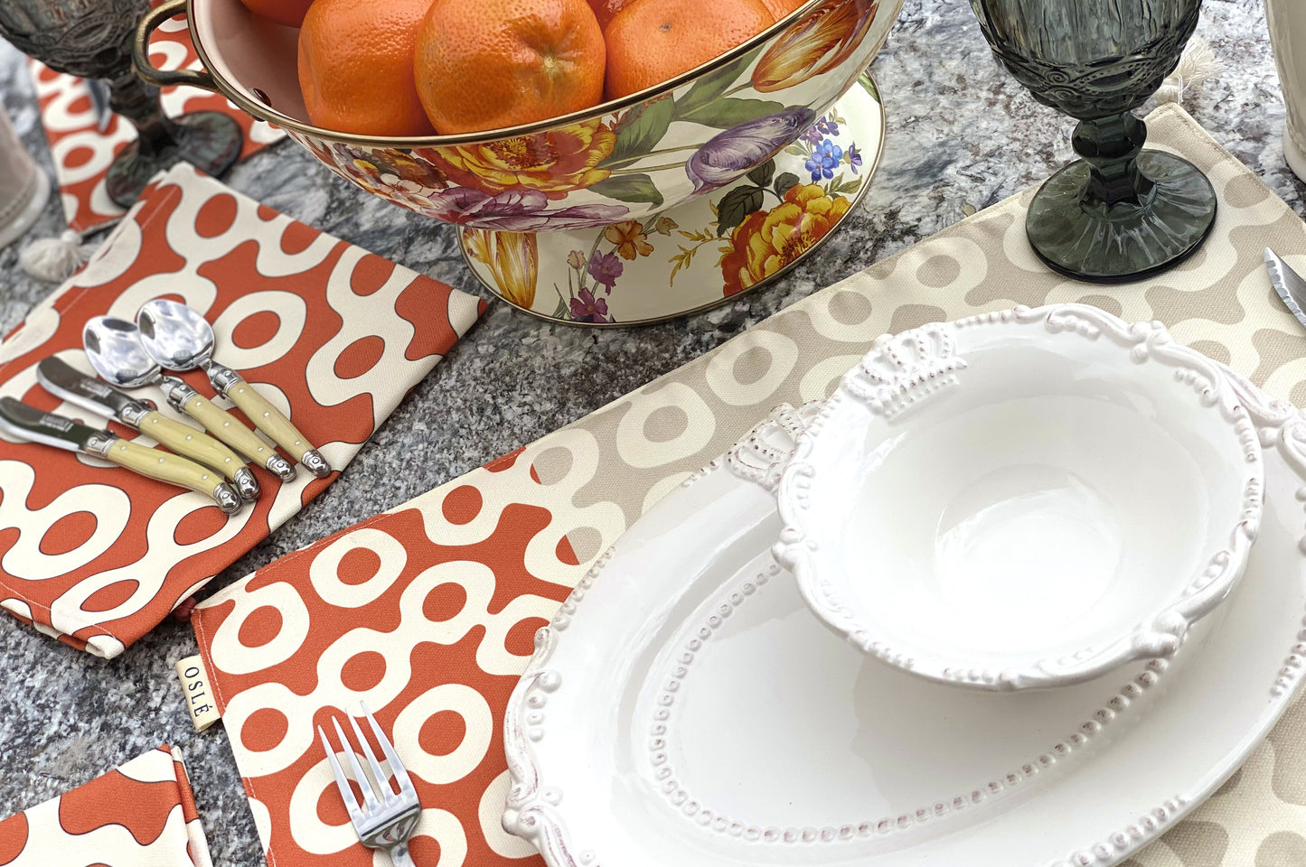 Tangerine Placemats